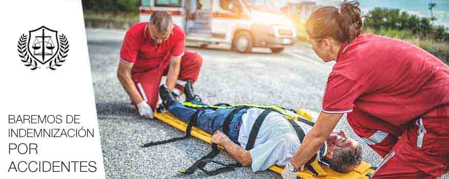 Baremos de indemnizacion por accidentes